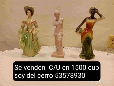 Adornos cerámica mensajería con costó Adicional - Img 66681013