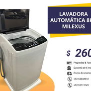 Lavadora automática Milexus 8kg - Img 54976462