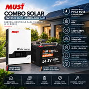 COMBO SOLAR MUST 6KW + HUMSIENK LiFePO4 🔋 - Img 58487824