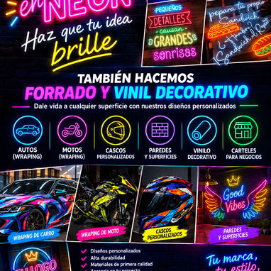 Dale vida a tu negocio, crea tu cartel único, y personaliza cualquier medio de transporte. - 2/2