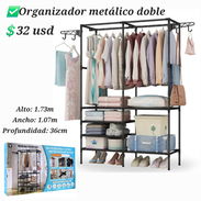 Organizadores metálicos para ropa y otros accesorios - Img 56640862