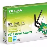 TARJETA PCI EXPRESS TP-LINK TL-WN881ND WIRELESS 300Mbps 2dBi 2.4GHz TECNOLOGIA MIMO 2 ANTENAS 53274327 - Img 52917213