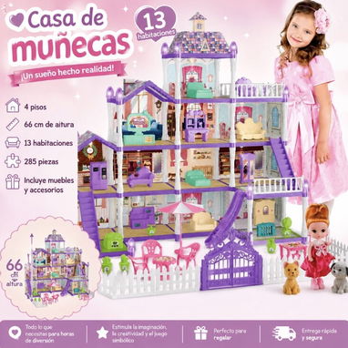 Casas de muñecas - 3/4