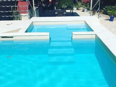 Renta casa con piscina con recirculación en Guanabo de 2 habitaciones,cocina,comedor,parrillada,parqueo,56590251 - Img main-image-45330753