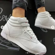 TENIS / ZAPATILLAS REEBOK CLASSIC FREESTYLE HI Blancos 100% ORIGINALES (TALLAS: 37 -> 40) TF: 59030040 - Img 49377523