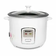 Desmatt Olla Arrocera 1.8L 700W Cuchara Servir Arroz, Desmatt Olla Arrocera 1.8L 700W Cuchara Servir Arroz VPT# - Img 56758298