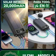 Cargador Portatil (Powerbank) con panel solar - Img 57191816