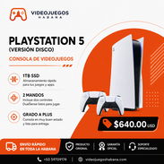 PlayStation 5 Versión Disco 1TB con 2 Mandos | Consola PS5 en La Habana - Img 55189899