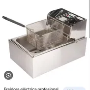 Freidoras Eléctricas de 10L Profesionales de Acero inoxidable. 110V 2500W Regulable de 60º a 200º C Nuevas - Img 55422816
