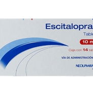 Escitalopram 10mg el blister de 14 tab - 4 Usd. - Img 53184095