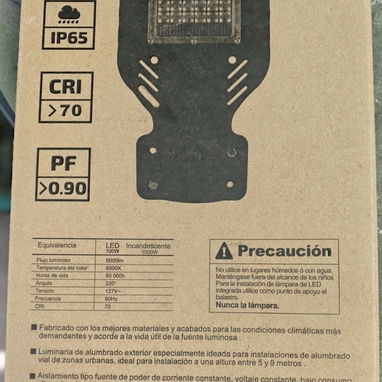 Lámpara LED de alumbrado público 1000w 58757374 - Img 124581604