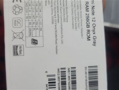 Movil Xiaomi Redmi note 12 - Img 66096292