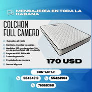 🛏️ COLCHONES CAMEROS IMPORTADOS ENVASADOS AL VACÍO 💲170 USD - Img 54552345