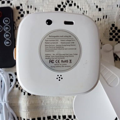 Ventilador recargable para colgar 7200mA - 2/4