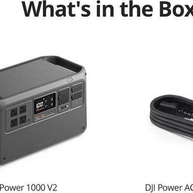 Estación de energía DJI power 1000 V2, 1024Wh Lifepo4, 2600W potencia sostenida, nueva en caja... 53610767 - 5/5