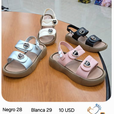 Sandalias de modelos hermosos 💜 para niñas 👧🏽 - 10/10