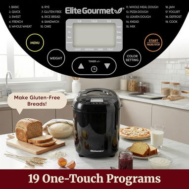Panera eléctrica de poco uso. Marca Elite Gourmet - Img 124056483