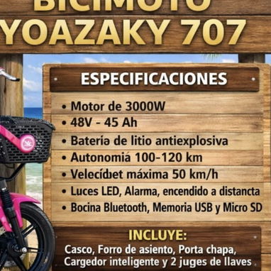 Bicimotos ‼️en venta a estrenar por usted  ‼️ - 2/4