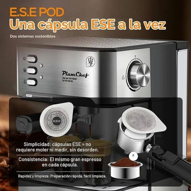Cafetera Espresso Plum chef - 3/5
