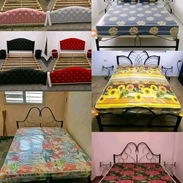 Camas de tubo en oferta con colchónes - Img 58413851