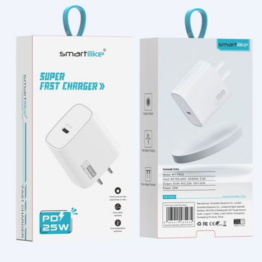 Cargador iPhone 25 W carga rápida - 3/4