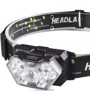 Linterna LED para cabeza (9 LED)//Multiples usos//Trabajos en lugares de escasa iluminación,oficios de precisión//Nueva - Img 47786957
