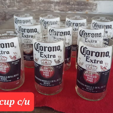Corte de Botellas y Vasos Artesanales - Img 124979578
