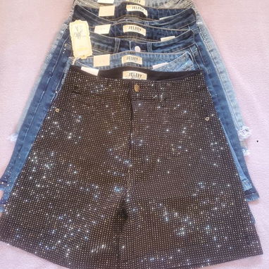 Shorts con perla y sin perla ,varias tallas - Img 123129639