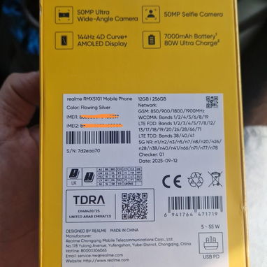 REALME 15 PRO 5G NUEVO CAJA SELLADA DE 12GB Y 256GB,TRAE CARGADOR ORIGINAL D 80W...53887108 - Img 127559946