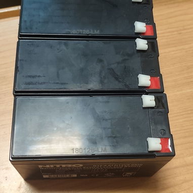 Bateria de bacups 12 vol 9 amp - Img 124912074