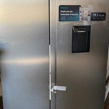 Refrigerador Marca Hisense de 19.1 pies congelación seca pantalla LED Táctil Precio 1000 USD  Mensajería incluida - 4/6