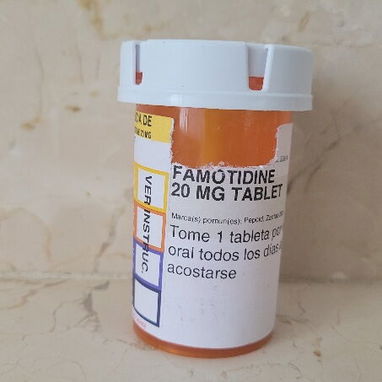 Pantoprazol 40mg, Famotidina 20mg importado - Img 121826590