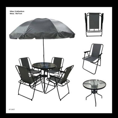 Mesa plegable, camas king y full, ducha de hidromasaje, columpios,colchones,juegos de terraza - Img 117239918