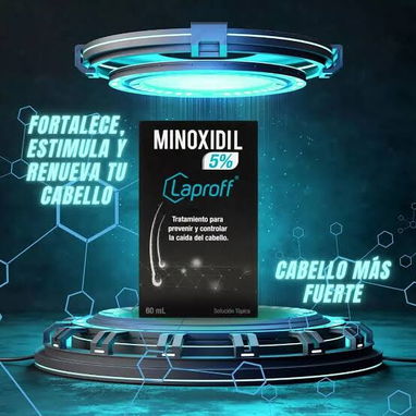 Minoxidil 5% caída de cabello recuperar el pelo alopecia calvicie - Img 117739091