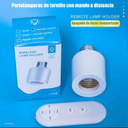 Zócalo para bombillos y lámparas de control remoto - Img 54036974