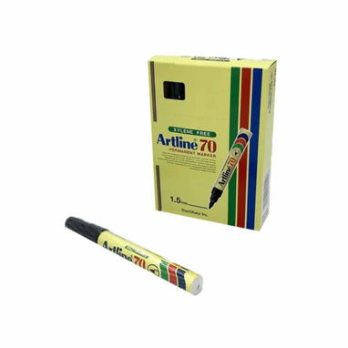 CAJA DE MARCADORES NEGROS 💲(12 PCS): (12 USD) Para marcar y etiquetar cables, piezas y herramientas. ♦️AL INTERESADO PU - 4/4