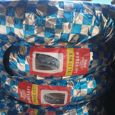 Neumático 350x12 goma 130 70 12 y Neumático 400R12 - 3/3