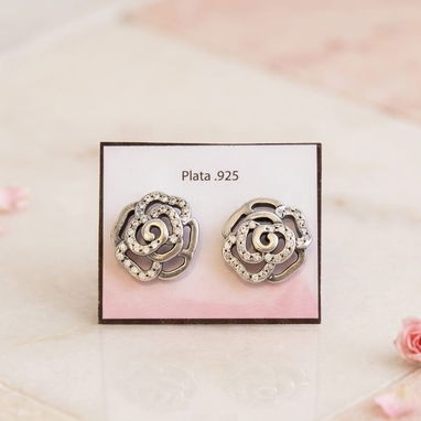 Aretes Pandora de plata s'925 - Img 123216819