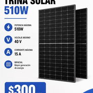 ☀️ Panel Solar Bifacial Trina Solar 510W — $300 - Img 56566408