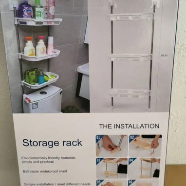 Organizador 3 niveles para baño 🚽. 12 USD - 2/2