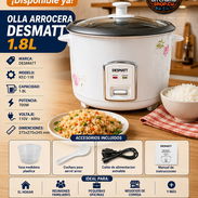 🍚 ARROCERA 🍚 DESMATT 1.8 LITROS. MENSAJERÍA CON FACTURA Y GARANTÍA. 📲 54833699 - Img 56410472