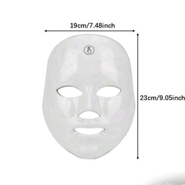 Máscara facial 7 colores led - 3/4