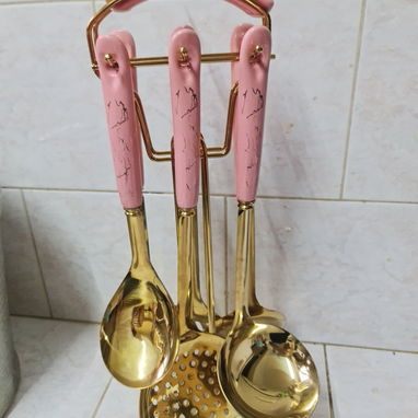 JUEGOS DE UTENSILIOS DE COCINA (ACERO INOXIDABLE) 6PCS - 4/5