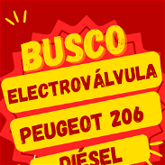 Busco ELECTROVÁLVULA Peugeot 206 Diésel - Img 45658719
