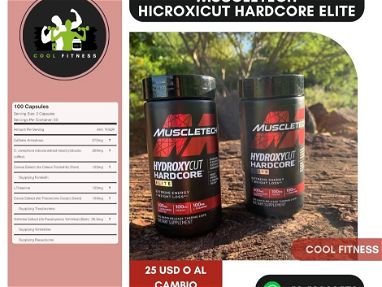 ☎️⚡⚡*MuscleTech Hydroxycut Hardcore Elite serie M 100 cap* - Img main-image-39994536