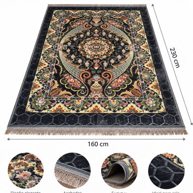 Alfombra Decorativa 160 × 230 cm - 3/5