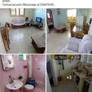 En Venta apartamento en playa 2do piso construcción capitalista gas de la calle y teléfono - Img 58480450