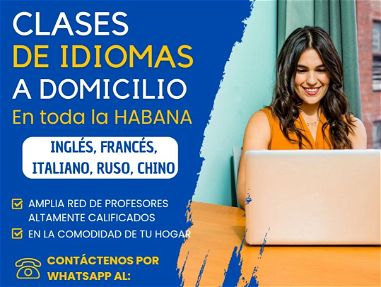 CLASES DE IDIOMAS A DOMICILIO (INGLÉS, FRANCÉS, ITALIANO, RUSO Y CHINO) 53060116 - Img 69591885