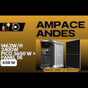 Combo Ampace 1500 + panel 450w 1300 USD - Img 56621176
