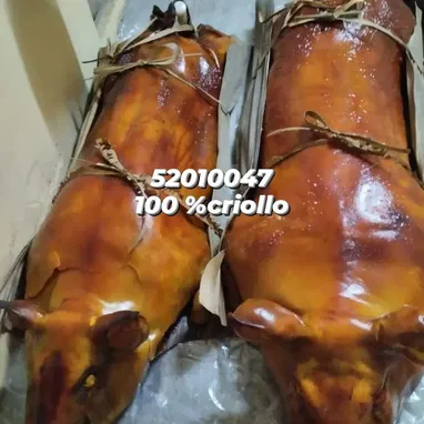 Comida criolla,puerco asado , pierna asada ,comida cubana , puerco asado - 10/10